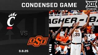 Cincinnati vs. Oklahoma State Condensed Game | 2024-25 Big 12 Men's Basketball