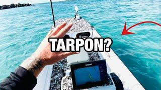 FISHING IN STUART FL - Carolina Skiff j16 / hooked on a tank!! Simrad go9