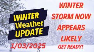 Winter Weather Update 01/03/2025