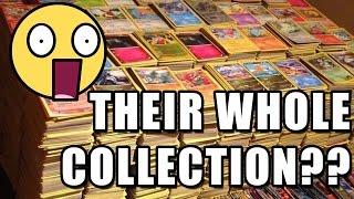 SOMEONE SENT US THEIR ENTIRE COLLECTION OF POKEMON CARDS!!!