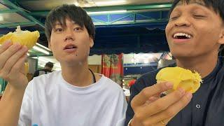 Padu!! Japanese cuba makan durian Malaysia untuk kali pertama【日本人/ マレーシア】 【日本人/ マレーシア】