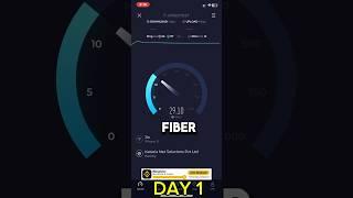 Jio Airfiber Review 30mbps plan Speed Test Day 1