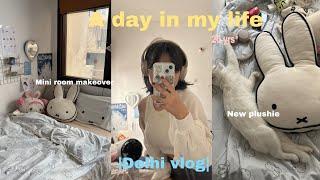 Living Alone in Delhi vlog || A day in my life , selfcare , unboxing and more