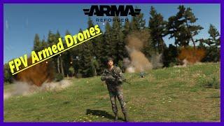 FPV Armed Drones REVOLUTIONIZE Arma Reforger!