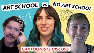 “Should I go to art school?” Professional cartoonists and illustrators weigh in