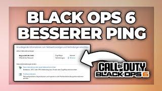 COD Black Ops 6 hoher Ping & Internet Probleme beheben - Tutorial