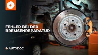 Die 5 häufigsten Fehler bei der Bremsenreparatur | Tipps von AUTODOC