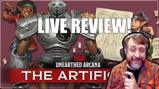 Artificer 2024 Unearthed Arcana Review! Nerd Immersion