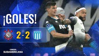 GOLES | CORINTHIANS vs. RACING | SEMIFINAL | CONMEBOL SUDAMERICANA 2024