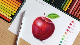 DRAWING AN APPLE! (Vertical video) | Siddhant's Artwork