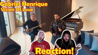 Musicians react to hearing Vision Of Love (Acoustic Version) - Gabriel Henrique!!