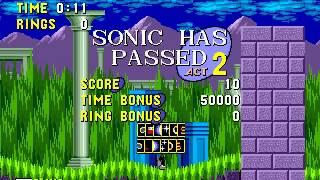 TAS - Sonic The Hedgehog, Marble Zone Act 2 - Speed Run (0:11)