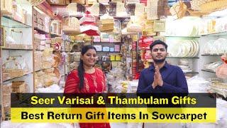 ️ Best Return Gift Items Shop In Sowcarpet | Baba Ramdev Novelty | Priya just know fashion