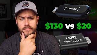 Elgato's Cam Link 4K vs a Cheap Capture Card (Comparison)