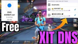 FREEFIRE XIT DNS ||PREMIUM AIMBOT PROFILE IOS FREE