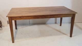 Handmade Table from Old Pine Floorboards - Pinefinders Old Pine Furniture Warehouse