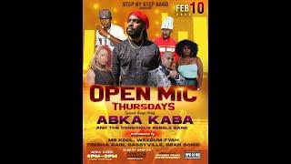 Step By Step Open Mic Thursdays  - February 10th, 2022