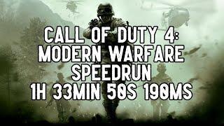 [FWR] Call of Duty 4: Modern Warfare Any% Speedrun 1:33:50