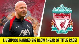 Liverpool Handed BIG BLOW Ahead Of TItle Race!