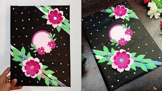 Beautiful project file decoration idea for any subject. Project file/ notebook/ scrapbook decoration