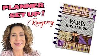 How to Set Up your Rongrong Planner | Coffee Queen 2025