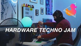 Hardware Techno Jam || Modular Synth, Roland S-1, Arturia Keystep Pro