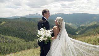 Mountain View FIRST LOOK and a Beautiful Four Seasons wedding in Vail, Colorado