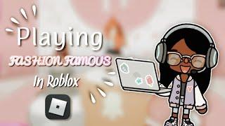 PLAYING FASHION FAMOUS IN ROBLOX! l Itz Toca Naomi l Roblox l