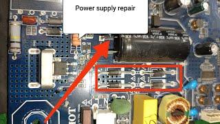 no power supply repair led tv smart