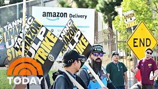 Amazon workers strike at 7 facilities, targeting holiday delivery rush