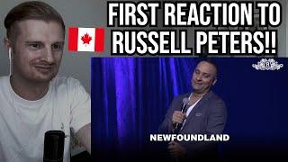 Reaction To Canadian Comedian Russell Peters (on Newfoundland)