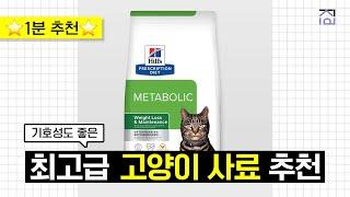 고양이 사료 BEST 3 ! 동물병원 전용 사료?! 수의사님도 반한 고양이 사료 추천