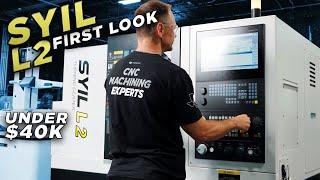 $40K CNC Lathe? First Look at the SYIL L2