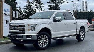 2017 Ford F-150 LARIAT + Tonneau, Moonroof, NAV Review | Island Ford