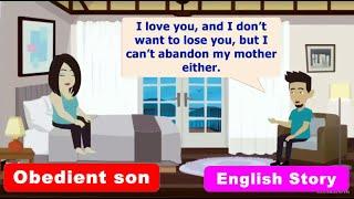 Obedient Son | Animated Story | English Story | Learn English With Confidence