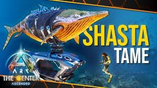 How to Tame Shastasaurus and Abilities Explained! | ARK: The Center Ascended