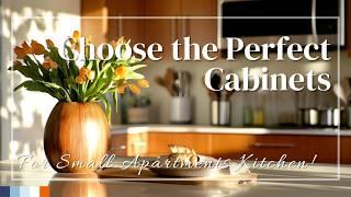 How to Choose the Perfect Cabinets for Your Small Apartment Kitchen!