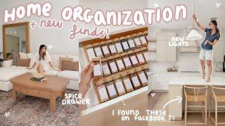 NEW HOME UPDATES  unreal furniture finds, more organizing + new design plans!