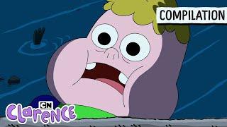 Clarence and the Werewolf | MEGA Compilation | Clarence | Cartoon Network