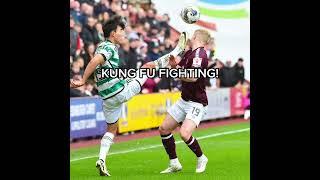 Everyone Was Kung Fu Fighting! #shorts #fyp #football #funny #kungfu #fighting #meme #yang #celtic