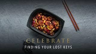 Celebrate finding your lost keys by ordering from P.F. Chang’s