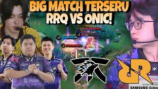 BIG MATCH 25 MENIT TERSERU PARAH AJIG !! FULL MERINDING COK !! RRQ VS ONIC MATCH 1 - MPL S14