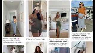 Maternity outfit ideas for the body types!!