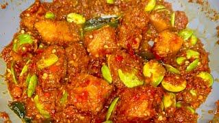 Sambal Ikan Asin Jambal Pete Mantab