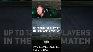 WARZONE MOBILE HAS NO BOTS 