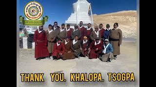 On behalf of NCTL, many thanks to Khlopa Tsogpa for constructing the stupa in such a short time