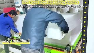 EPE Foam Sheet Hot Cutting Machine | Can Cut 50 CBM in One Hour