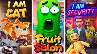 I Am Cat | I Am Security | Fruit Salon | Full Game Walkthrough | No Commentary