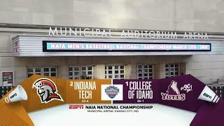 2023 NAIA Men's Basketball Championship Final - College of Idaho vs  Indiana Tech