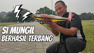  NERBANGIN PESAWAT RC MINI BARU PUNYA OM NUGROHO TERBANG NYORE SEBELUM UJAN 